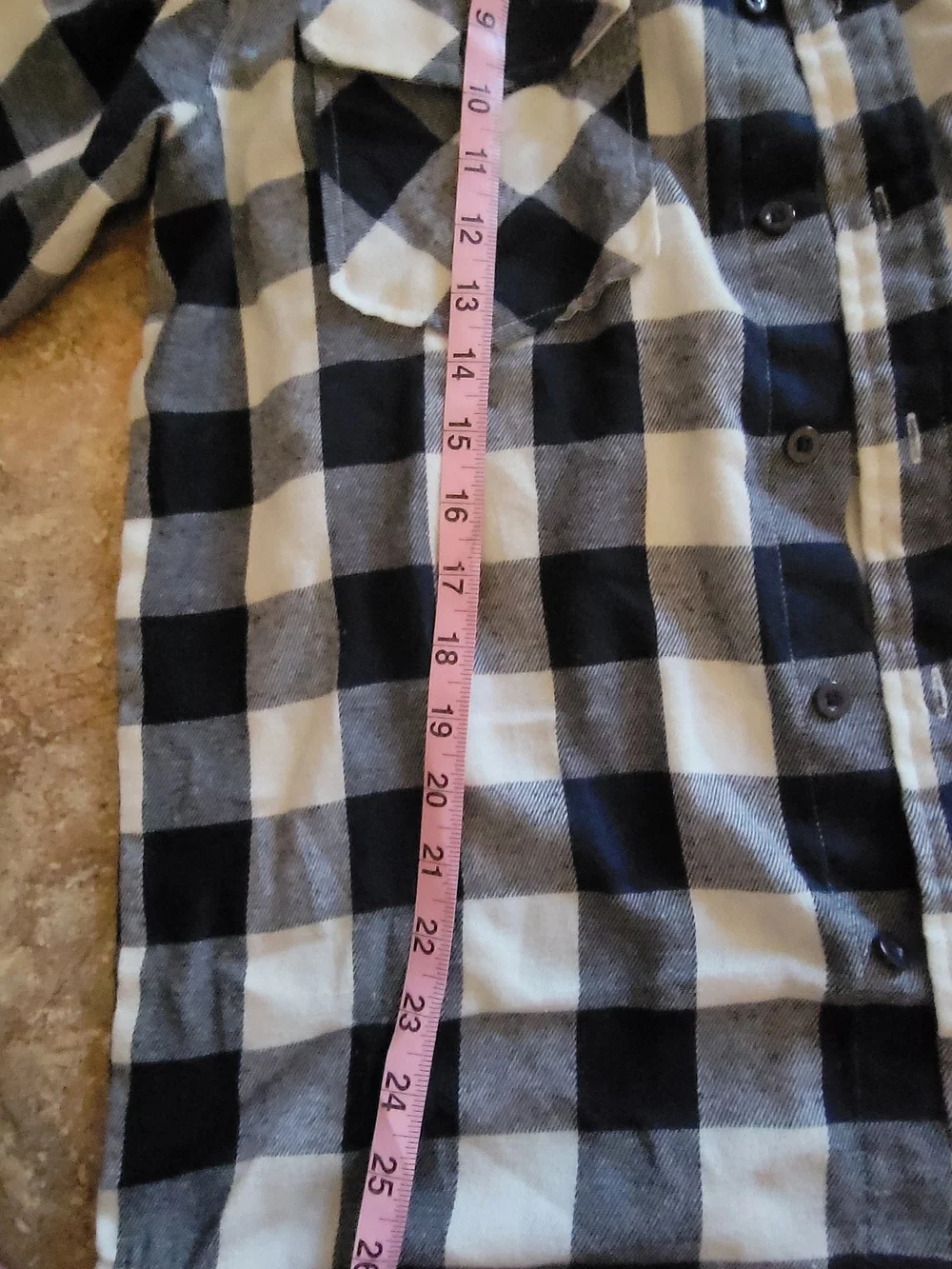 Fender Black & White Buffalo Check Flannel Shirt